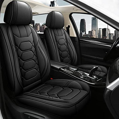 Leather Car Seat Covers Front Pair (2 Count)