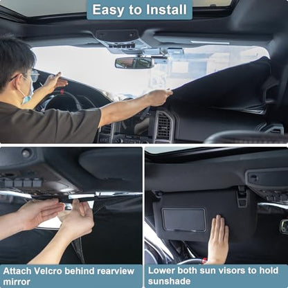Premium Windshield Sun Shade for 2019