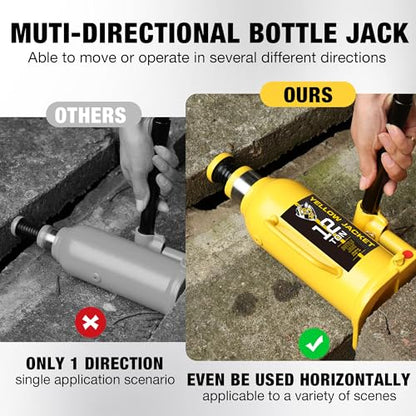 12 Ton Muti Directional Welded Bottle Jack