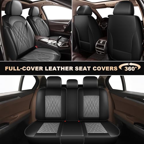 2 Front Car Seat Covers for Mitsubishi Mirage 2015