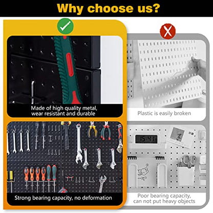 Metal Pegboard Wall Panels