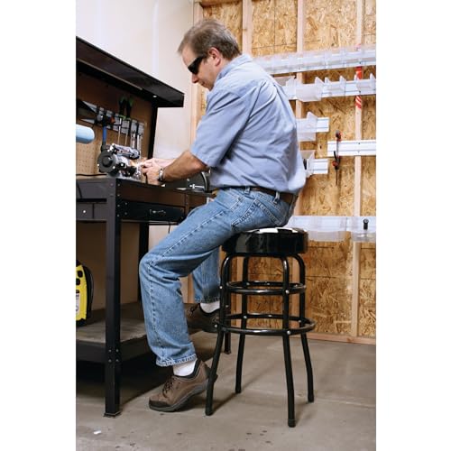 W85023 28.5 in. Checkerboard Swivel Bar Stool