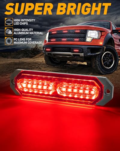 1200T Emergency Strobe Grille Lights (8 Count)
