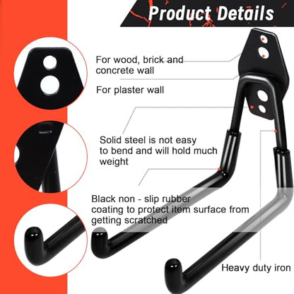 15pcs Garage Storage Wall Hooks