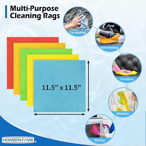 Microfiber Towels for Cars (24 Count)