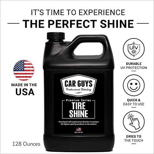 CAR GUYS Tire Shine Spray 1 Gallon Refill (128 Fl Oz)
