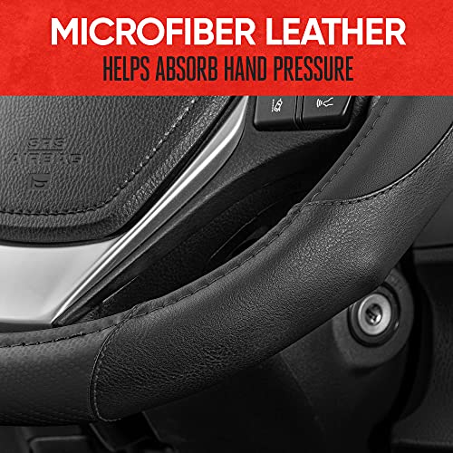 GripDrive Carbon Fiber Steering Wheel Cover