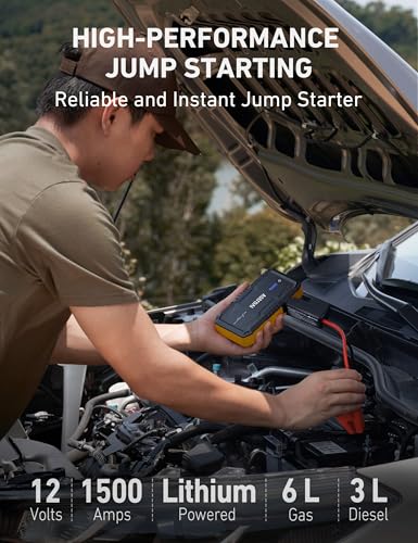 S8 Car Battery Jump Starter 1500A