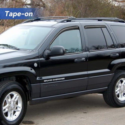 Window Visors Rain Guards for 1999