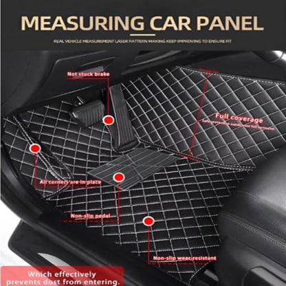 Add Personal Touch to Your Vehicle with IMEISH Customizable Logo Text Car Mats for 99% of vehiclesPads Protection Non