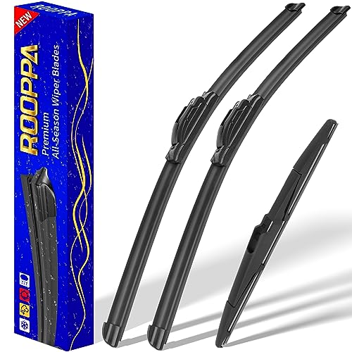 3 Wipers Fits KIA Sportage 2017