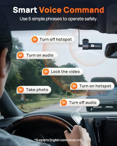 M310 Plus 4K Dash Cam Front with Night Vision