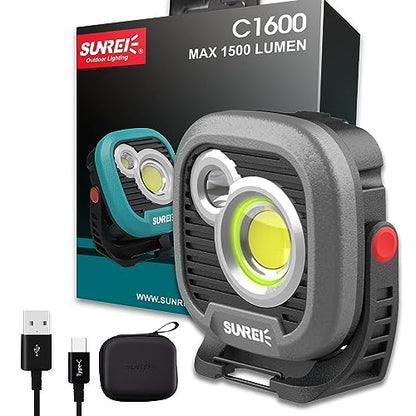 LED Rechargeable Magnetic Work Light SUNREI Mechanic Light