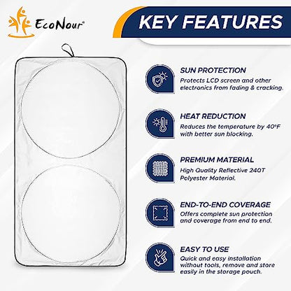Foldable Van Windshield Sun Shade