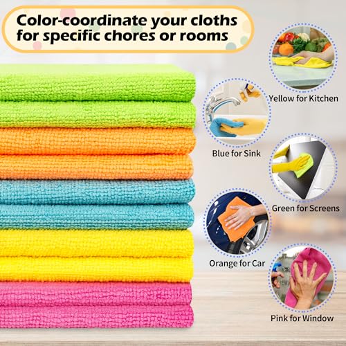 Microfiber Cleaning Cloth (50 Count)
