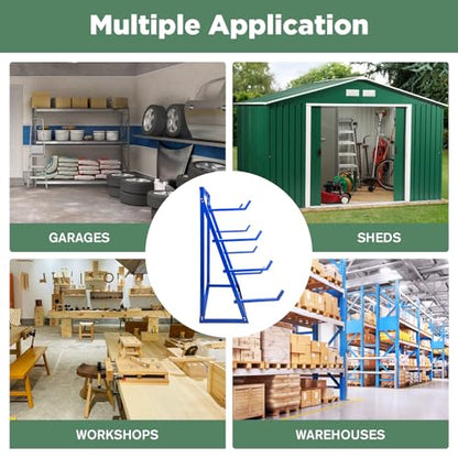 4 Tier Steel Horizontal Storage Rack (32000 Ounce)