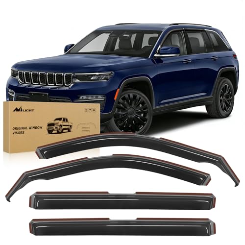 in Channel Rain Guards for Jeep Grand Cherokee L 2021