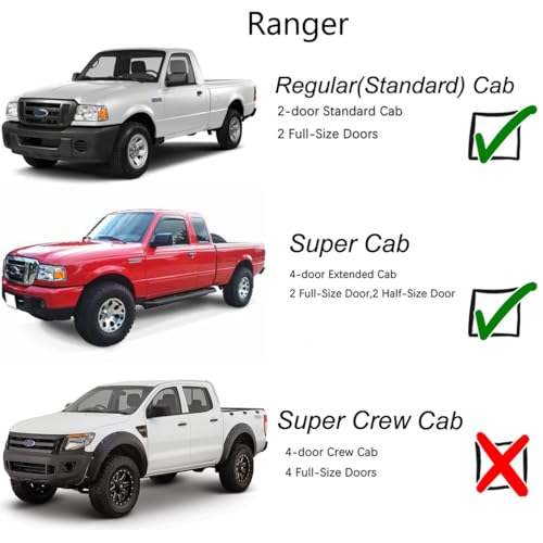 Window Visor Rain Guard for 93 (2 Count)