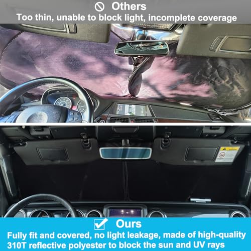 Premium Windshield Sun Shade for 2018