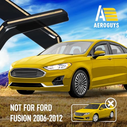 Extra Durable Window Deflectors in (4 Count)