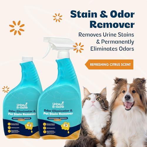Urine B Gone Enzyme Cleaner for Human & Pet Urine (64 Fl Oz)