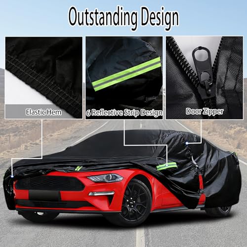 Car Cover Compatible with for Ford Mustang