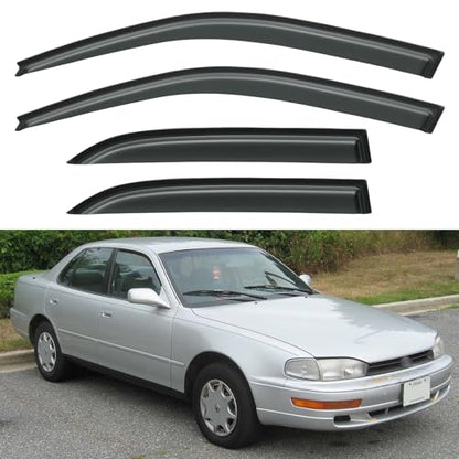 Window Visors Rain Guards for 1992 1993 1994 1995 1996 Toyota Camry Sedan