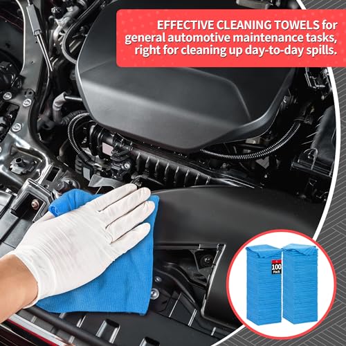 Shop Towels 100 Pack Microfiber Towels for Cars (100 Count)