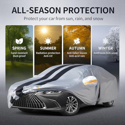 Multi Layer Car Cover Custom Fit for Lexus ES 300 330 350
