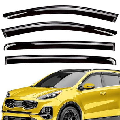 Extra Durable Window Deflectors Tape (4 Count)
