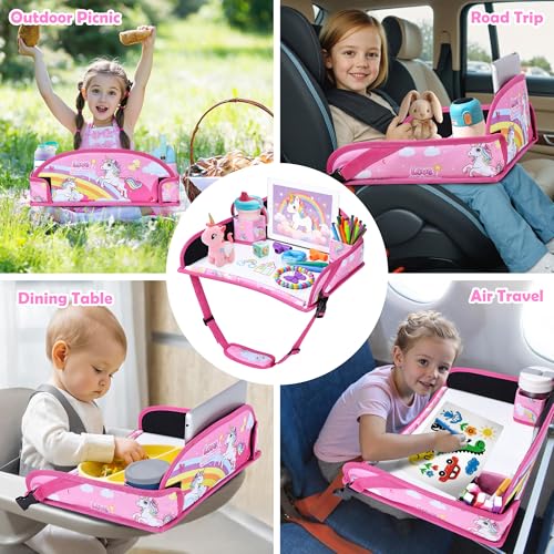 Toddler Car Seat Travel Tray FOR Road Trip Activities