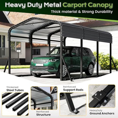 10x15FT Metal Carport