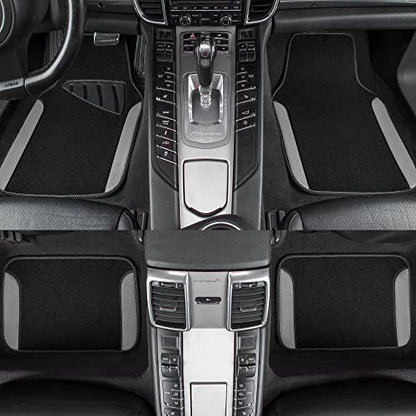 Rainbow Waterproof Universal Fit Faux Leather Car Carpet