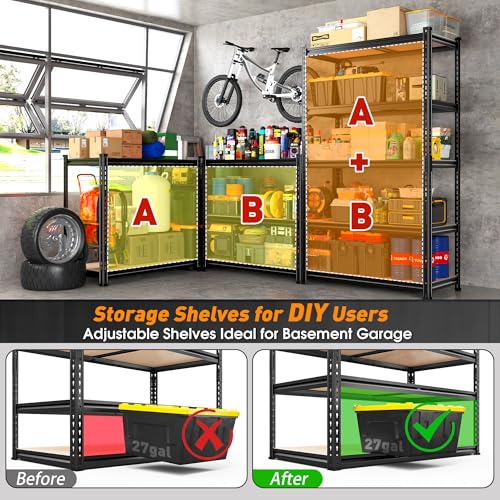 2400LBS Garage Shelving