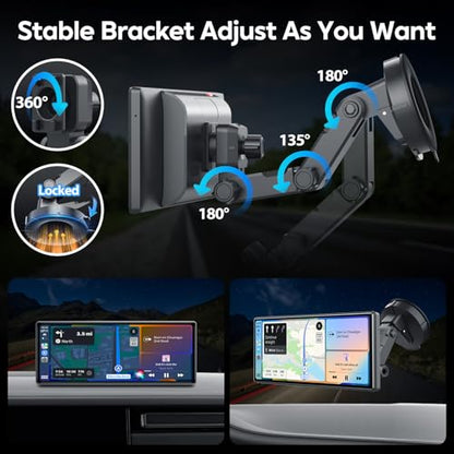 10.26" Wireless Apple Carplay Screen for Car