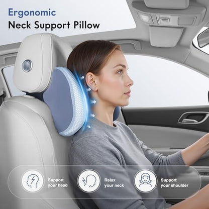 Lumbar Support Pillow and Neck Pillow for Office Chair Car