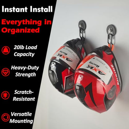 Upgraded Magnetic Hooks Heavy Duty (2 Count)