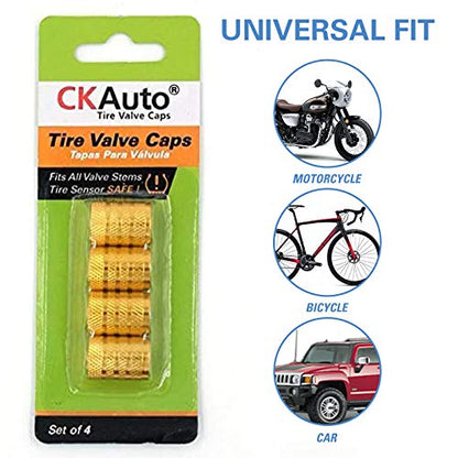 Tire Valve Stem Caps (4 Count)