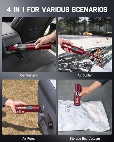 Slim V8 APEX Cordless Car Vacuum & Air Duster