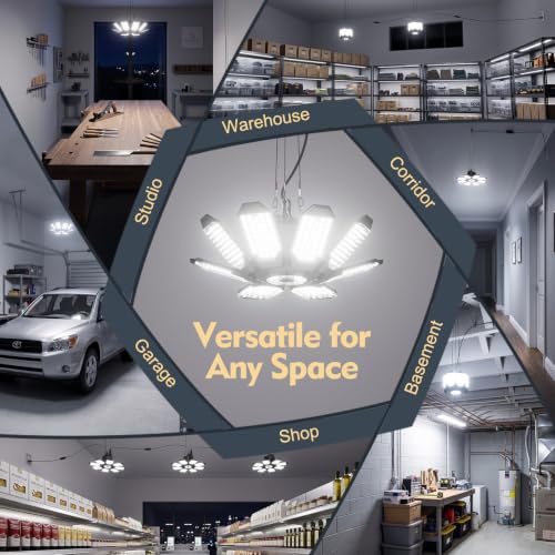 2 Pack Plug in Garage Lights (2 Count)