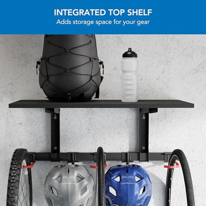 WheelsUp Bike Wall Mount with Shelf