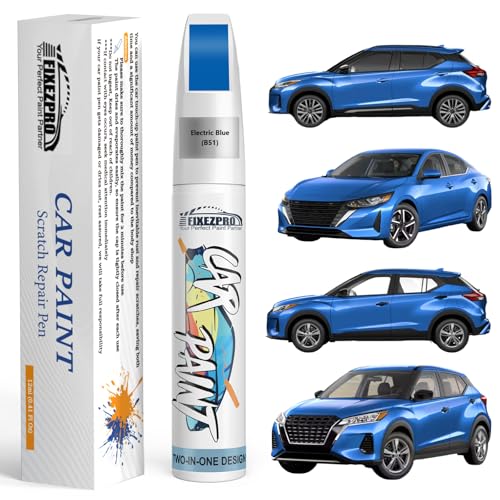B51 Electric Blue Touch Up Paint for Nissan