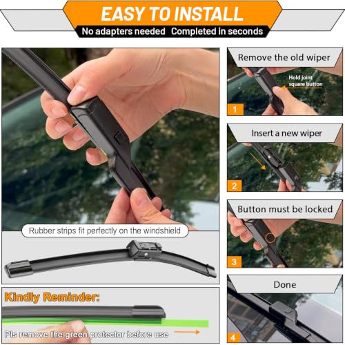 Windshield Wiper Blade Replacement for BMW X5 2019