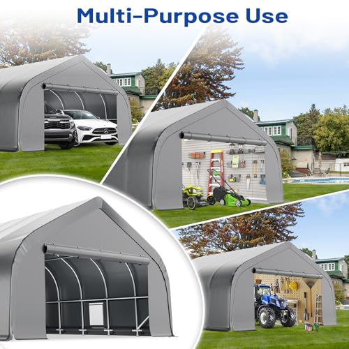 20x40 FT Reinforced Heavy Duty Carport