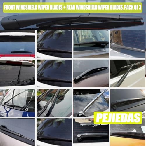 3 Replacement Wiper Blades For Ford Explorer 2006 (3 Count)