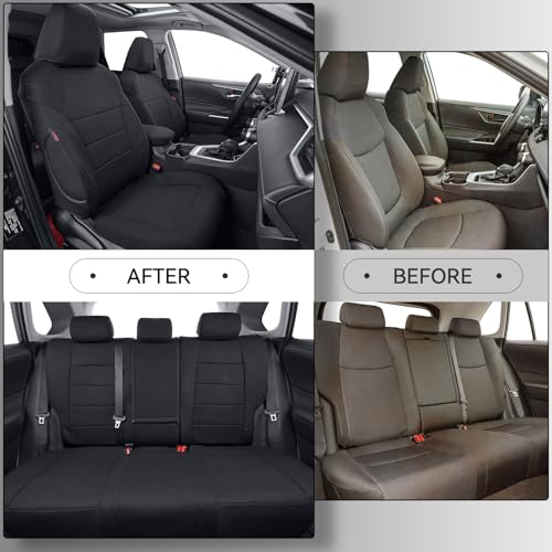 Camry Cloth Seat Covers Full Set for 2025 2026 Toyota Camry Hybrid