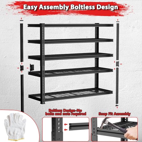 Storage Shelves (5 Count)