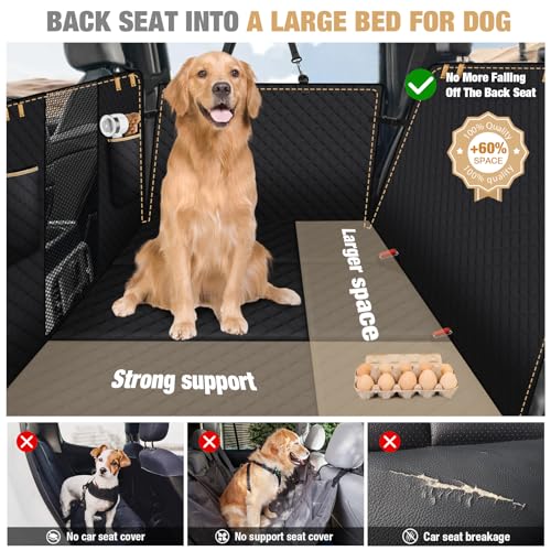 Dog Car Seat Cover for Back Seat
