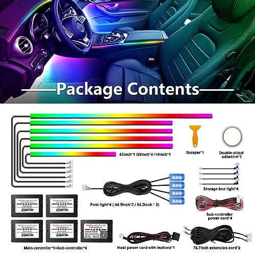 Dreamcolor Acrylic Interior Car Lights
