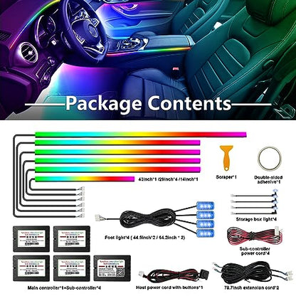 Dreamcolor Acrylic Interior Car Lights